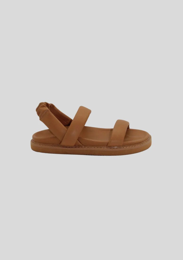 Human Shoes sandals Algort Leather -Tan